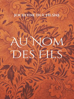 cover image of Au Nom Des Fils